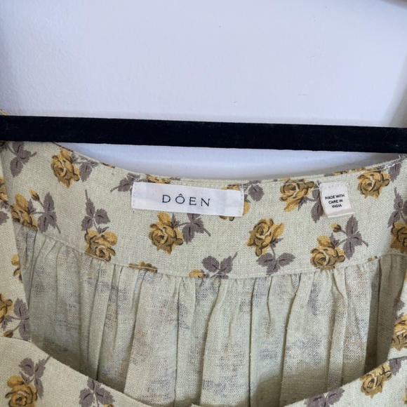 Doen XL Meadow floral-print silk mini dress - Picture 2 of 6